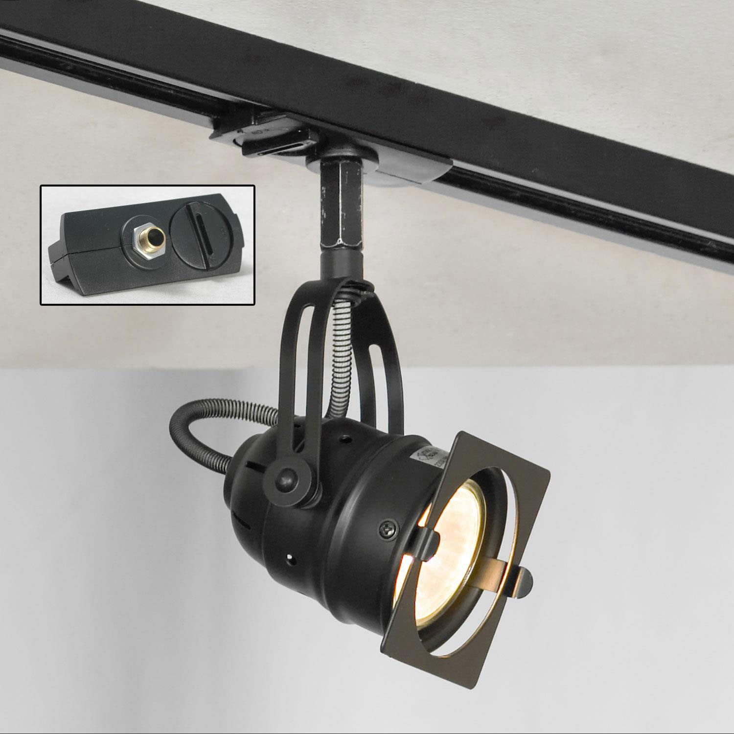 Трековый светильник однофазный Lussole Loft track Lights LSP-9118-Tab